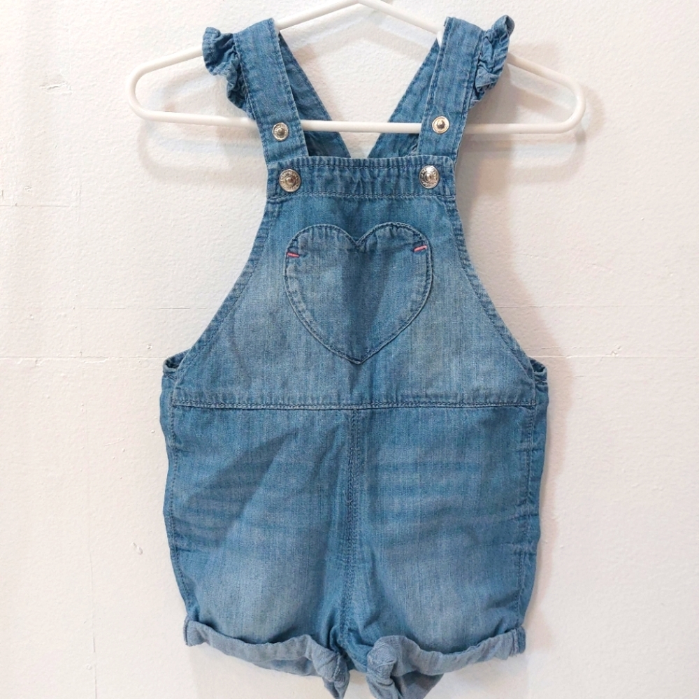 H&M Baby Girl Overall Shorts